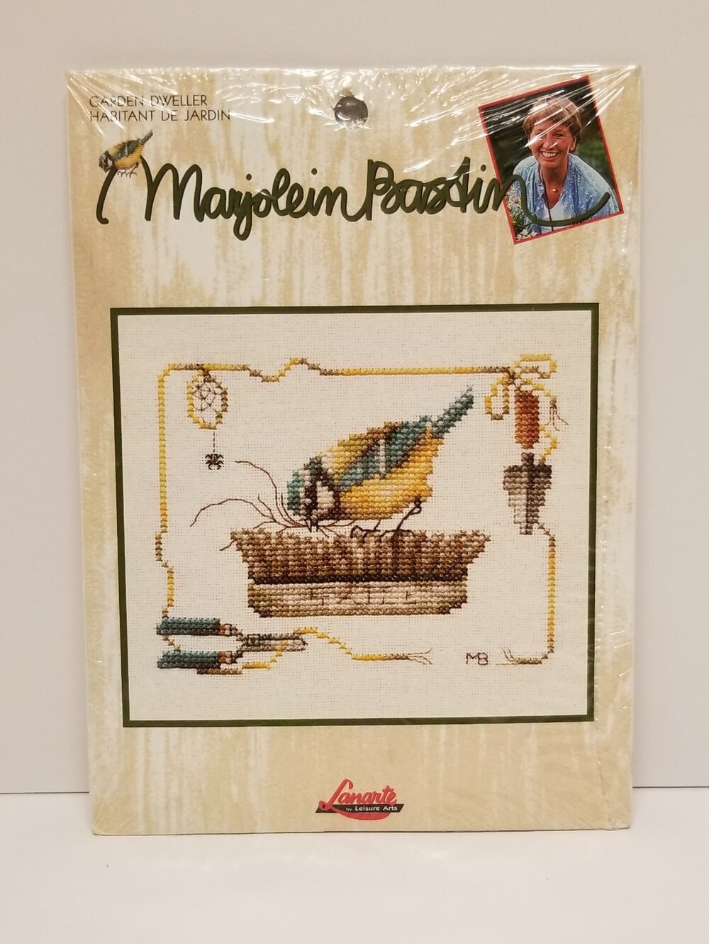 Lanante / Marjolein Bastin ‘Garden Dweller’ Cross Stitch Kit New Unopened